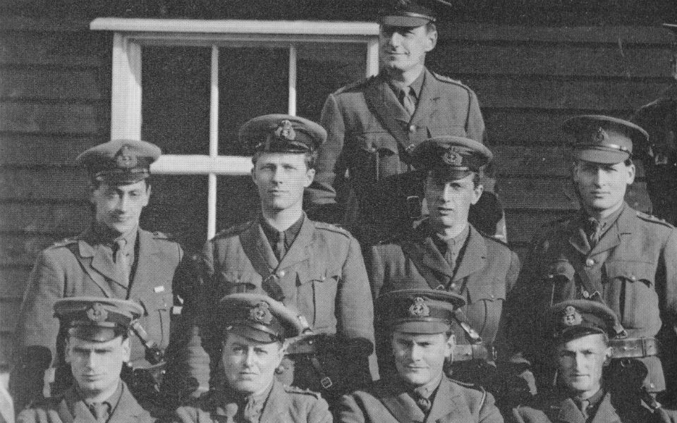 1-brooke-in-hood-battalion-1914-second-row-second-from-left