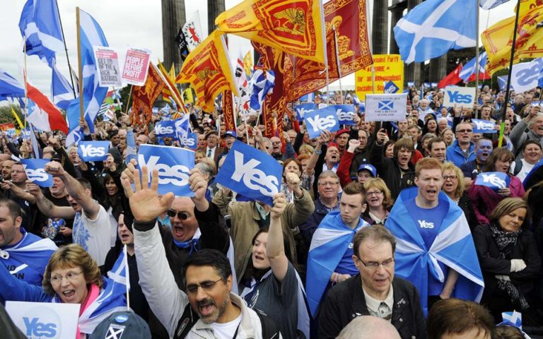 Σκωτία: Υποχώρηση του «ναι» στην ανεξαρτησία δείχνει νέα δημοσκόπηση