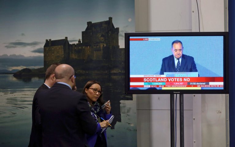 Στοιχημάτισε υπέρ του «όχι» της Σκωτίας και κέρδισε 254.000 ευρώ