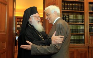 Εξήρε το έργο του Αρχιεπισκόπου ο Πρόεδρος της Ελληνικής Δημοκρατίας.
