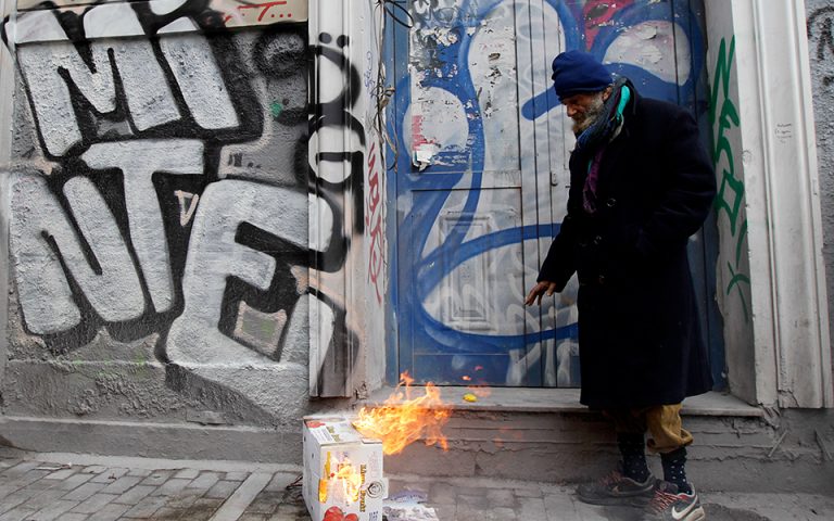 Ελληνες οι περισσότεροι άστεγοι της Αθήνας