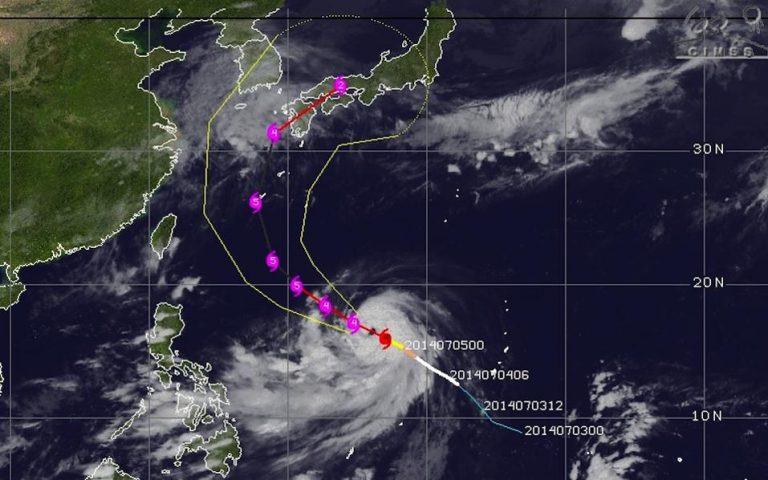 Συναγερμός στο Τόκιο, απειλείται από ισχυρό τυφώνα