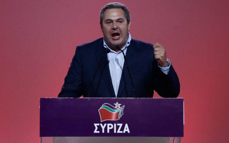 Σύγκρουση ΠΑΣΟΚ – ΑΝΕΛ για την ομιλία Καμμένου στο Συνέδριο του ΣΥΡΙΖΑ