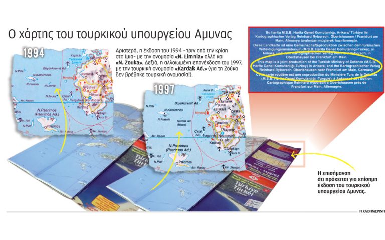 Ιμια: Το παρασκήνιο του 1996 και ο χάρτης-ντοκουμέντο
