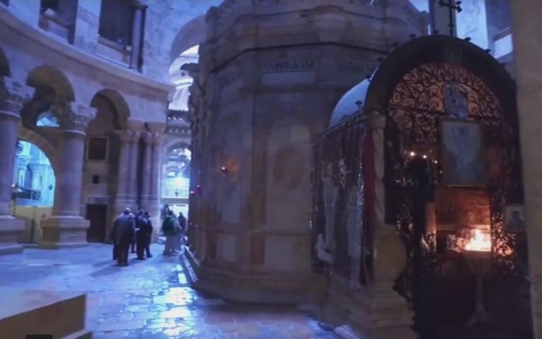 Ιεροσόλυμα: Περιήγηση στον Ναό της Αναστάσεως, που ετοιμάζεται για την κορύφωση των Αγίων Παθών (βίντεο)