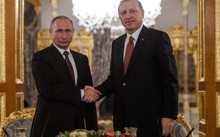 Κρίσιμη συνάντηση Πούτιν – Ερντογάν