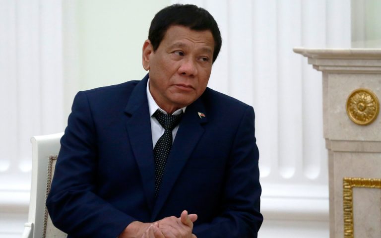 Φιλιππίνες: Ο πρόεδρος Ντουτέρτε δήλωσε πως θα αντιμετωπίσει δυναμικά την τρομοκρατία