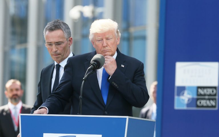 «Επιθετικός» Τραμπ στους 27 ηγέτες του ΝΑΤΟ