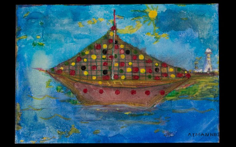 Μπλε Παλέτα: Έκθεση Ζωγραφικής της Λίτσας Κασούμη