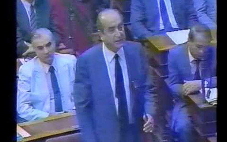 Οταν ο Κωνσταντίνος Μητσοτάκης μιλούσε στη Βουλή για τη δολοφονία του Παύλου Μπακογιάννη (video)