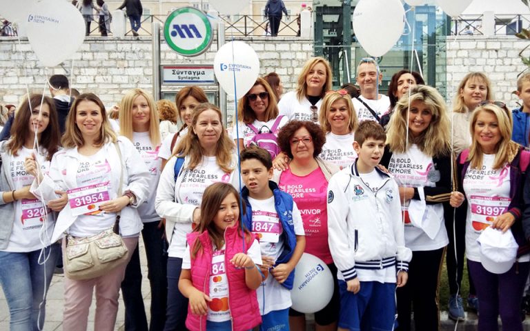 Όμιλος Ευρωπαϊκή Πίστη: Συμμετοχή των εργαζομένων στον αγώνα «Greece Race for the Cure»