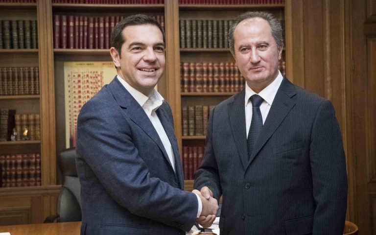 Συνάντηση Τσίπρα με τον Κύπριο υποψήφιο πρόεδρο του ΑΚΕΛ, Σταύρο Μάλα