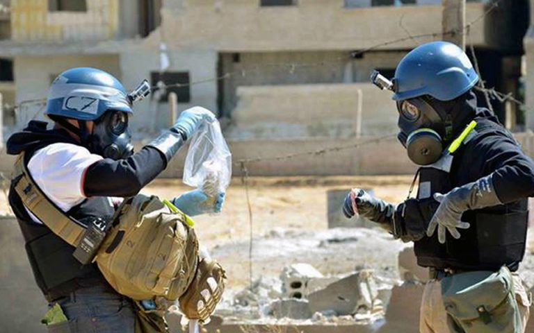 Κοινή δήλωση Γαλλίας, Μεγάλης Βρετανίας, Η.Π.Α και Γερμανίας για τα χημικά όπλα στη Συρία