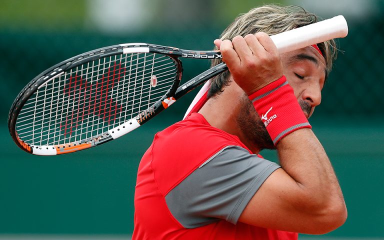 Άτυχος ο Παγδατής στο Roland Garros – Τραυματίστηκε και αποχώρησε από τον αγώνα