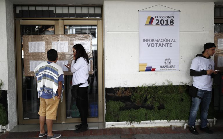 Κολομβία: Ανοιξαν οι κάλπες για την εκλογή νέου προέδρου