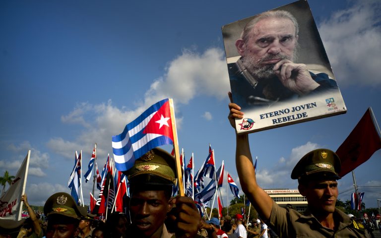 Κούβα: Ο Ραούλ Κάστρο στο πλευρό του Μιγκέλ Ντίας-Κανέλ στις εκδηλώσεις για την Πρωτομαγιά