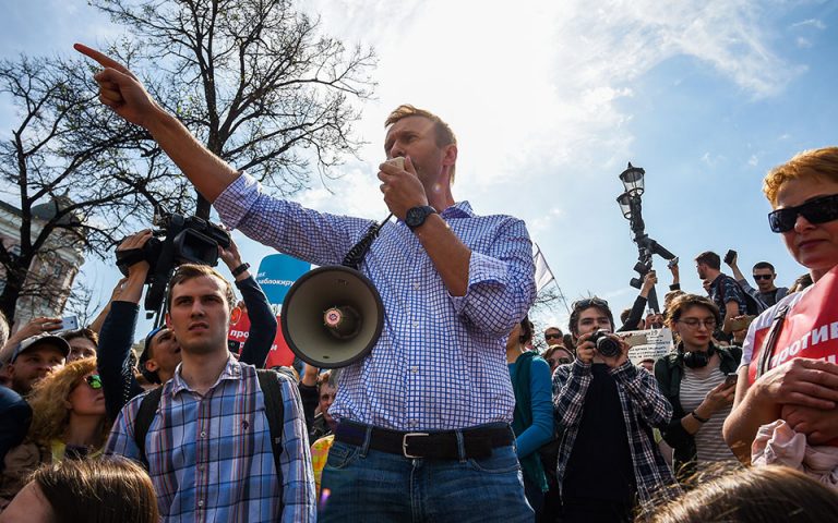 Ρωσία: Ελεύθερος αφέθηκε ο ηγέτης της αντιπολίτευσης Αλεξέι Ναβάλνι