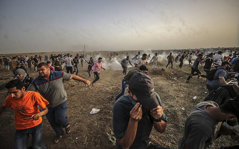Δεκάδες τραυματίες σε νέες διαδηλώσεις στη Γάζα