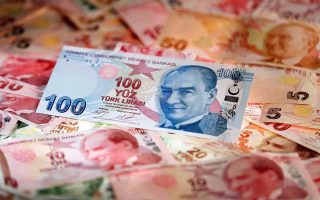 Η Τράπεζα της Τουρκίας έχει αυξήσει το βασικό επιτόκιο δανεισμού κατά 500 μονάδες από τον Απρίλιο.