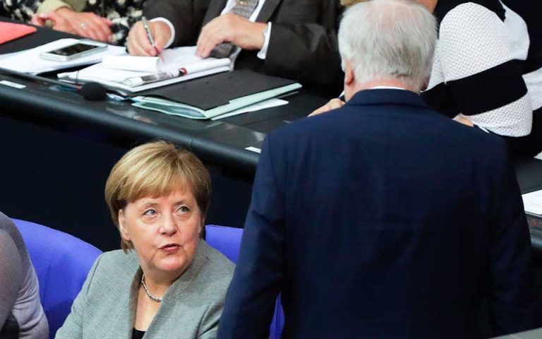«Τρίζει» πάλι η κυβέρνηση στη Γερμανία