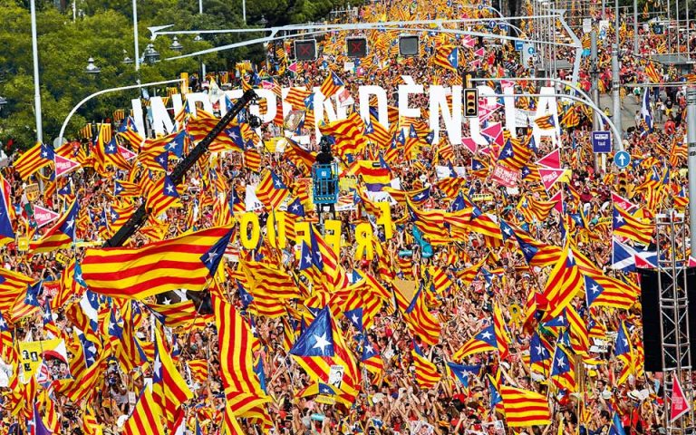 Η Καταλωνία φώναξε ξανά υπέρ της ανεξαρτησίας