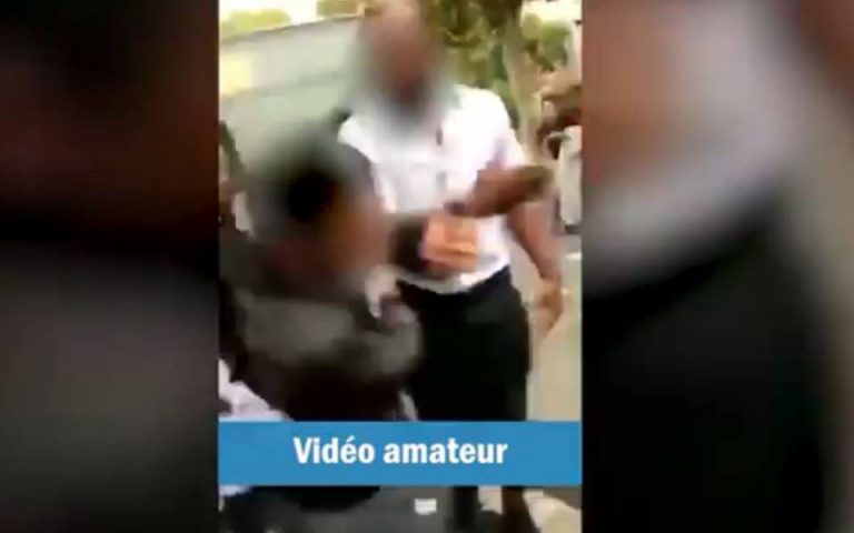 Σάλος στη Γαλλία με το βίντεο που εμφανίζει οδηγό λεωφορείου να χαστουκίζει μαθητή