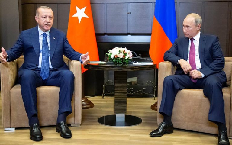 Συμφωνία Πούτιν-Ερντογάν για αποστρατιωτικοποιημένη ζώνη στο Ιντλίμπ