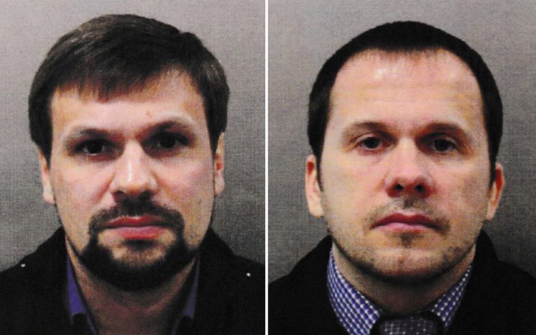 Βρετανία: Κατηγορίες εις βάρος δύο Ρώσων για τη χημική επίθεση στο Σάλσμπερι