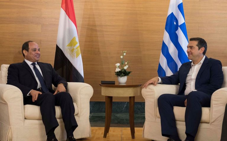 Η 6η Τριμερής Σύνοδος Κορυφής Ελλάδας-Κύπρου-Αιγύπτου στην Ελούντα – Σε εξέλιξη η συνάντηση Τσίπρα με Αλ Σίσι