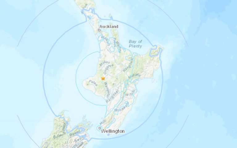 Σεισμική δόνηση 6,2 βαθμών στη Νέα Ζηλανδία