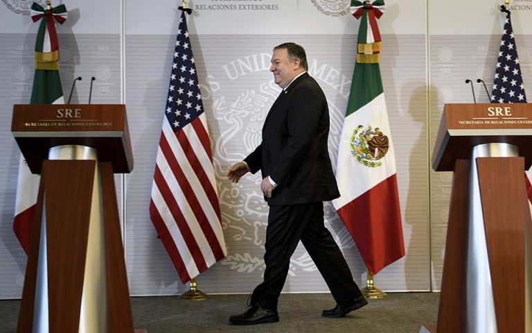 Πομπέο: Διαφαίνεται μια κρίση στα σύνορα των ΗΠΑ με το Μεξικό