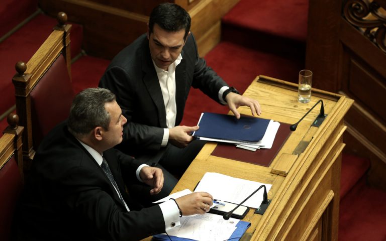 Σε τεντωμένο σχοινί πορεύεται η συγκυβέρνηση ΣΥΡΙΖΑ – ΑΝΕΛ