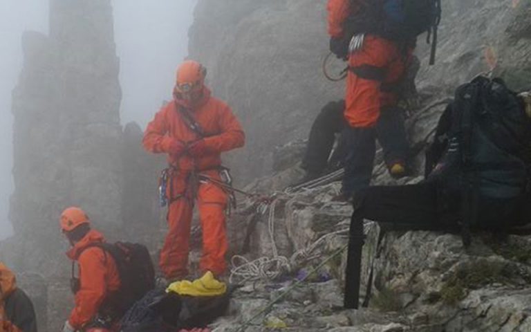 Επιχείρηση διάσωσης τεσσάρων ορειβατών στο Μέτσοβο
