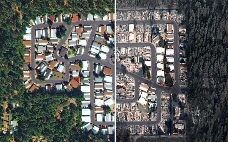 Ο «Παράδεισος» της Καλιφόρνιας πριν και μετά τις φωτιές