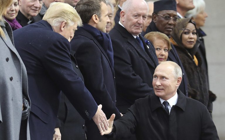 Πούτιν: Είχα μια καλή συνομιλία με τον Τραμπ στο Παρίσι