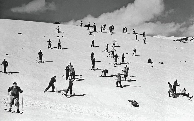 Σκι στην Ελλάδα του 1938
