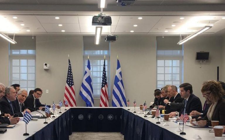 Με «θετικούς οιωνούς» η έναρξη του στρατηγικού διαλόγου Ελλάδας – ΗΠΑ