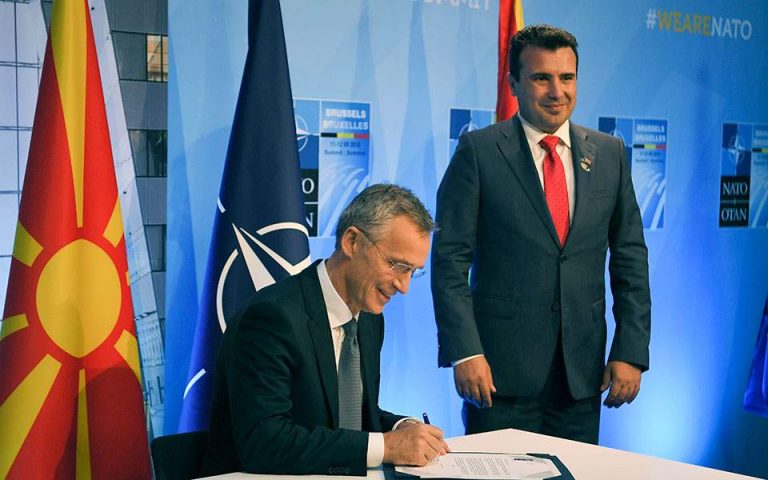 Συγχαρητήρια από ΝΑΤΟ και ΕΕ σε Ζάεφ