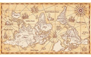 Αντεστραμμένος χάρτης: Πώς θα ήταν αν ο Βορράς ήταν κάτω και ο Νότος πάνω; Το πολύπλευρο ζήτημα της σημειολογίας της χαρτογραφίας μέσα στους αιώνες θίγει στην πρωτότυπη μελέτη του ο Βαγγέλης Πανταζής.