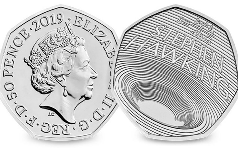 Συλλεκτικό νόμισμα στη Βρετανία προς τιμήν του Στίβεν Χόκινγκ