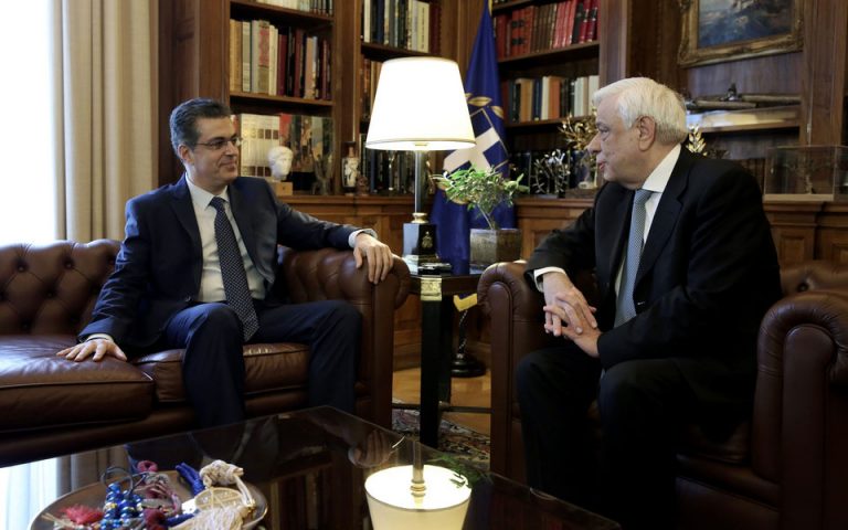 Ο Πρ. Παυλόπουλος δέχθηκε στο Προεδρικό Μέγαρο τον νέο πρόεδρο του Ευρωπαϊκού Δικαστηρίου Δικαιωμάτων του Ανθρώπου