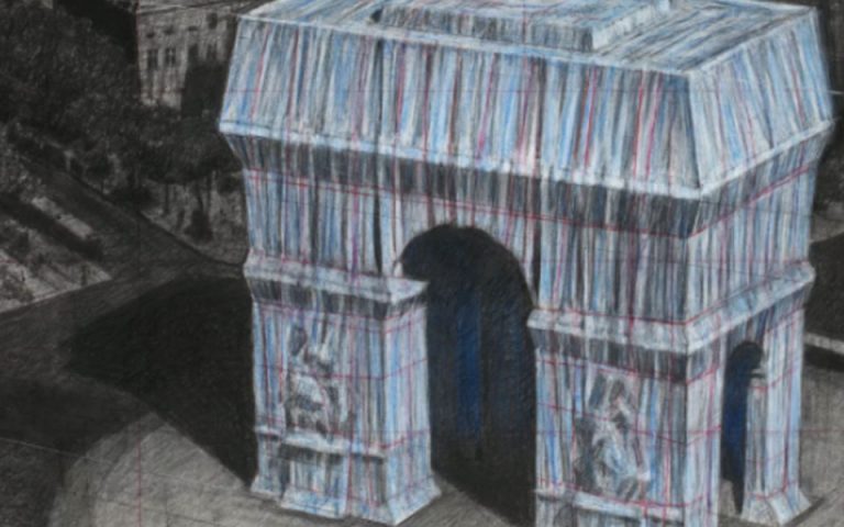 Ο καλλιτέχνης Christo «ντύνει» την Αψίδα του Θριάμβου