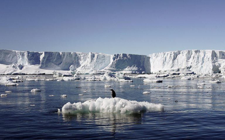 Λιώνουν οι πάγοι στην ενδοχώρα της Ανταρκτικής