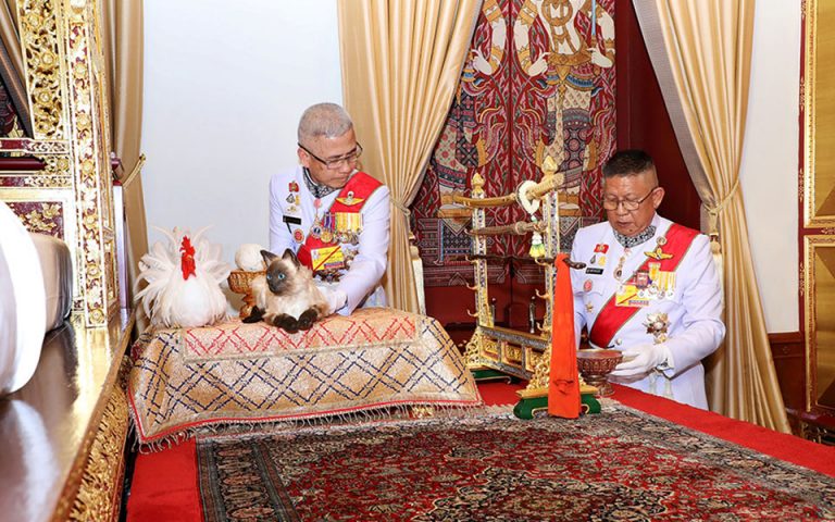 Ταϊλάνδη: Σύγχυση για τον γάτο στην τελετή ενθρόνισης του νέου βασιλιά