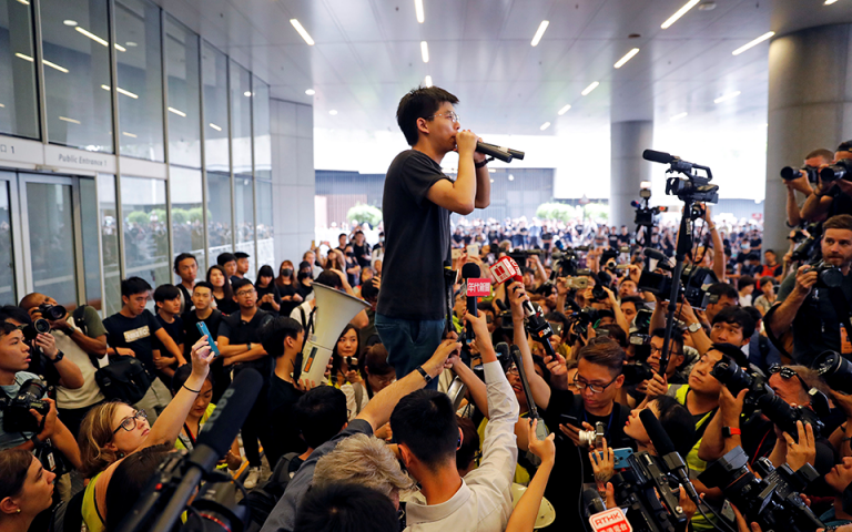 Χονγκ Κονγκ: Την παραίτηση της επικεφαλής της κυβέρνησης ζήτησε ηγετικό στέλεχος των διαδηλωτών