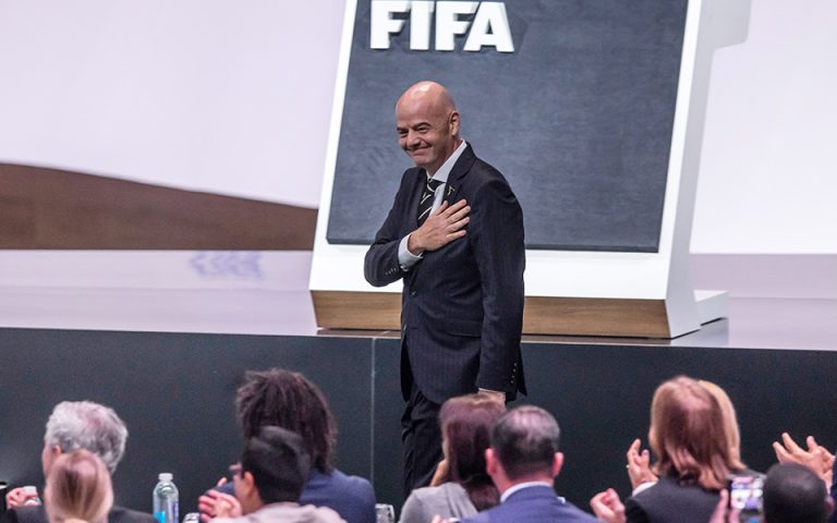 Ο Τζιάνι Ινφαντίνο επανεξελέγη πρόεδρος της FIFA