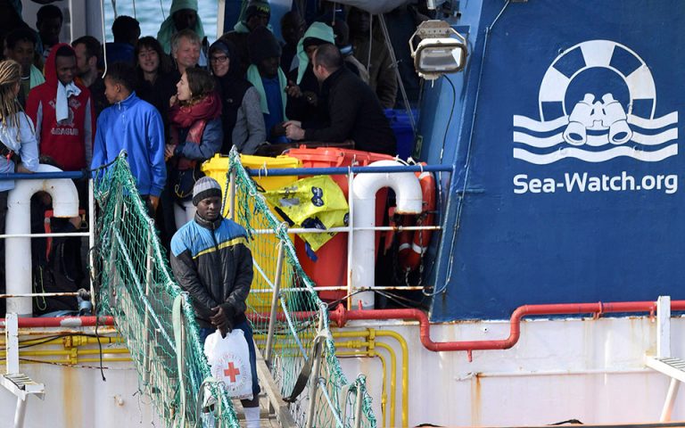 Το ΕΔΑΔ αποφάσισε να μη δώσει εντολή στη Ρώμη να επιτρέψει τον ελλιμενισμό πλοίου γερμανικής ΜΚΟ