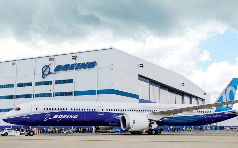 Σε ελεύθερη πτώση τα οικονομικά μεγέθη της Boeing