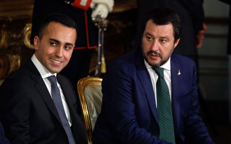 Ιταλία: Νέο «ρήγμα» μεταξύ Σαλβίνι και Ντι Μάιο για το ενδεχόμενο πρόωρων εκλογών