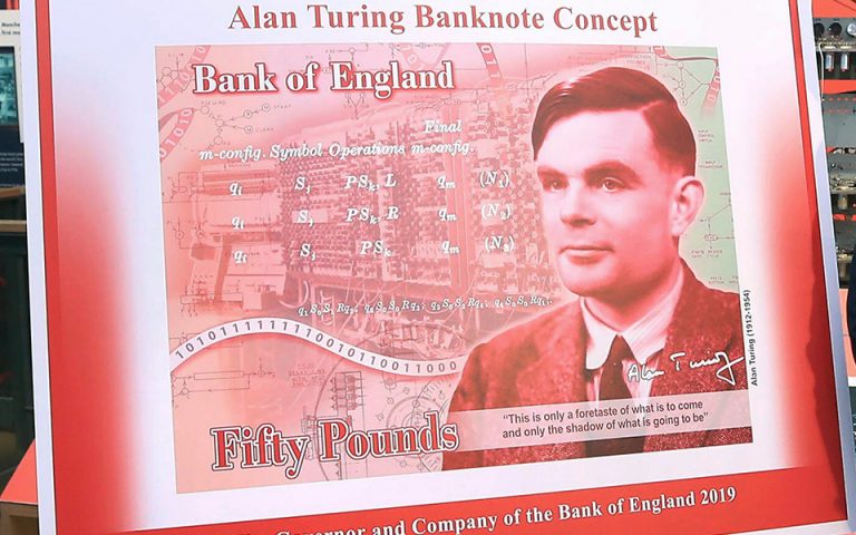 Βρετανία: Ο σπουδαίος μαθηματικός Αλαν Τούρινγκ θα κοσμεί στο εξής το χαρτονόμισμα των 50 λιρών